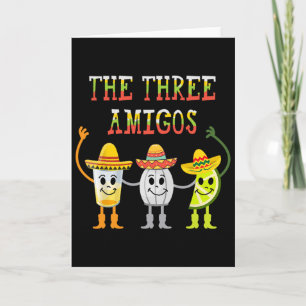 Carte Le T Shirt Tequila Sel Citron Trois Amis Cinco D