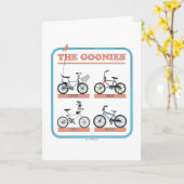 Carte Le tableau des vélos de Goonies (Fleur jaune)