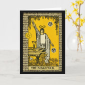 Carte Le Tarot magicien (Fleur jaune)