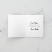 Carte Le Tassel Vaut La Graduation Rouge Hassle (Intérieur)