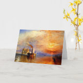Carte Le Temeraire de combat, J.M.W. Turner (Fleur jaune)
