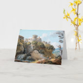 Carte Le temple de Vesta | Giovanni Battista Busiri (Fleur jaune)