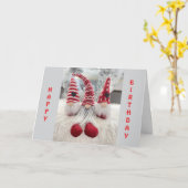 Carte **LE TEMPS DE CÉLÉBRER VOTRE 40e ANNIVERSAIRE** (Fleur jaune)