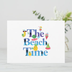 Carte Le Temps De La Plage