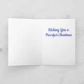 Carte Le temps de la sieste de Santa avec les chatons (Intérieur)