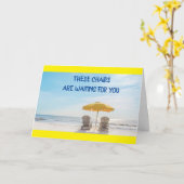 CARTE LE TEMPS DE "PROFITER DE CE QUI VOUS REND HEUREUX" (Fleur jaune)