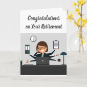 CARTE LE TEMPS DE "PROFITER" DES FÉLICITATIONS SUR **RET (Fleur jaune)