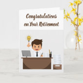 CARTE LE TEMPS DE "PROFITER" DES FÉLICITATIONS SUR **RET (Fleur jaune)