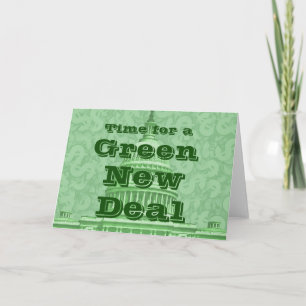 Carte Le temps d'un New Deal vert