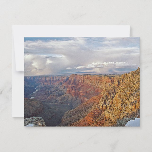 Carte Le temps est une rivière (Devant)