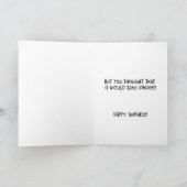 Carte "Le Temps Passe" 34e Anniversaire (Intérieur)