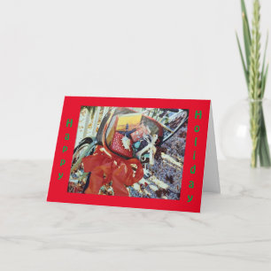 CARTE LE TEMPS POUR LE PLAISIR POUR TOUT LE MONDE NOËL