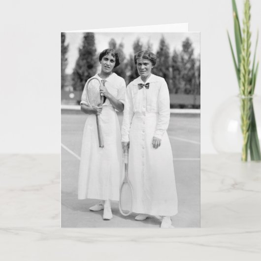 Carte Le tennis Champions, 1913 des femmes (Devant)