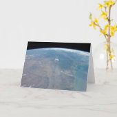 Carte Le Texas Panoramique Et Le Golfe Du Mexique (Fleur jaune)