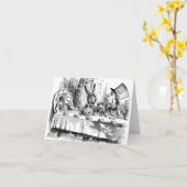 Carte Le thé du chapelier fou (Fleur jaune)
