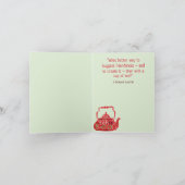 Carte Le thé est universel Langue culturelle Hot Pot (Intérieur)