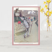 Carte Le Tin Woodman s'empare du Rose (Fleur jaune)