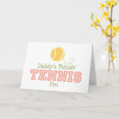 Carte Le Tournoi de tennis de Daddy (Fleur jaune)