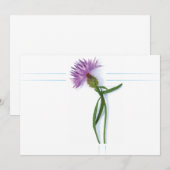 Carte Le traditionnel écossais et le celtique Mariage ch (Devant / Derrière)