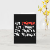 Carte Le Triangle Plus Épais Et Plus Épais Bjj Jiu Jitsu (Fleur jaune)