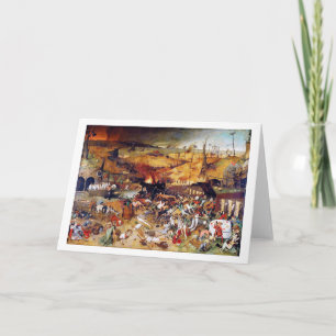 Carte Le triomphe de la mort, Pieter Bruegel