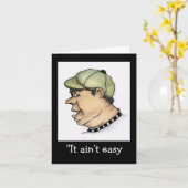 Carte Le type drôle étant roi (Fleur jaune)