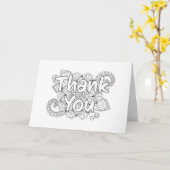 CARTE LE ULTIME ***CARTE DE REMERCIEMENTS*** (Fleur jaune)