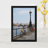 Carte Le Vélo par la Tamise (Fleur jaune)