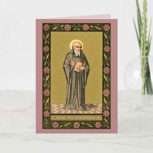 Carte Le vénérable Bède prêchant (P 008) (Devant)