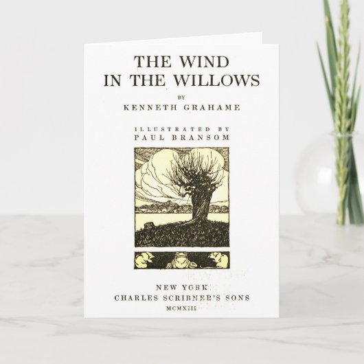 Carte Le vent dans les saules (Devant)