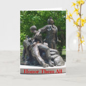 Carte Le Vietnam soigne le mémorial (Fleur jaune)