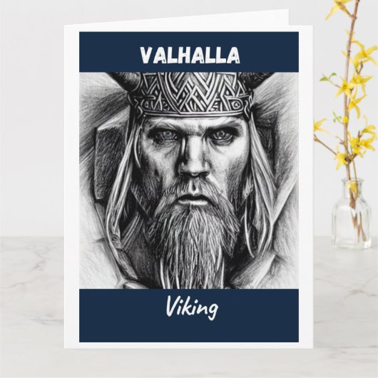 Carte Le Viking de Valhalla (Fleur jaune)