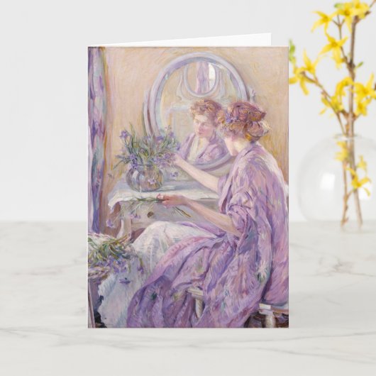 Carte Le Violet Kimono | Robert Reid (Fleur jaune)