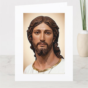 Carte LE VISAGE DE JÉSUS par Mark Edward Westerfield
