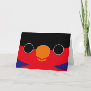 Carte Le visage d'une gloire noire