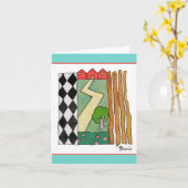 Carte Le voisinage (Fleur jaune)