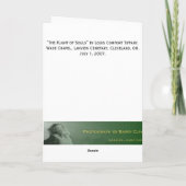 Carte Le vol des âmes (Dos)