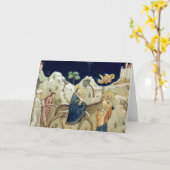 Carte Le vol en l'Egypte 2 (Fleur jaune)