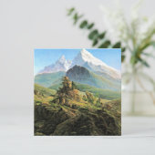 Carte Le Watzmann, art de Caspar David Friedrich (Debout devant)