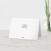 Carte Le Whisper of Wind Greeting Card (Dos)