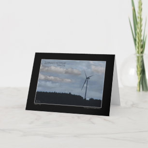 Carte Le Whisper of Wind Greeting Card