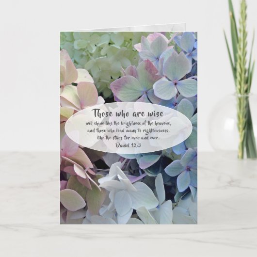 Carte Leadership Femme Pasteur Appréciation verticale (Devant)