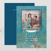 Carte LeahG Tendances Brunch Bubbly PHOTO Mariage (Devant / Derrière)