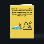 Carte Lean Beef - Birthday<br><div class="desc">Pretty sure that as cows adapt to living on the side of a mountain, their downhill legs get longer, and their uphill legs get shorter, which allows them to stay level on the mountainside while grazing. Unfortunately, that adaptation causes problems when the cows are then relocated to a very flat...</div>