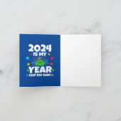 Carte Leap Day Leapling 2024 Est Mon Année Février 29 An (Intérieur)