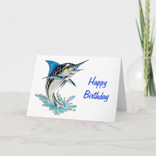 Carte Leaping Marlin