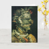 Carte L'eau - Arcimboldo - 1566 (Fleur jaune)