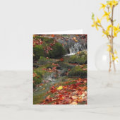 Carte L'eau de précipitation (Fleur jaune)