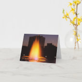 Carte L'eau et puissance (Fleur jaune)