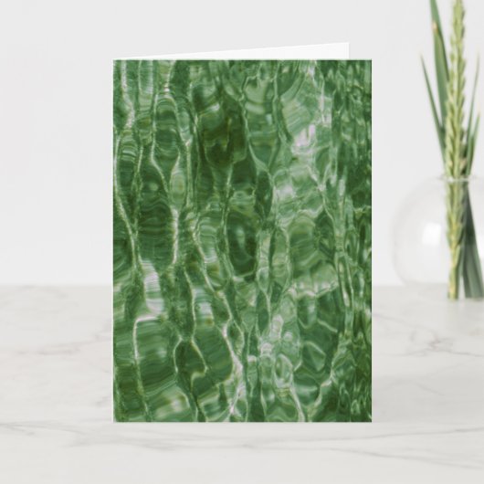 Carte L'eau verte (Devant)